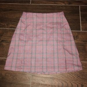 Brandy Melville Plaid Short Skirt